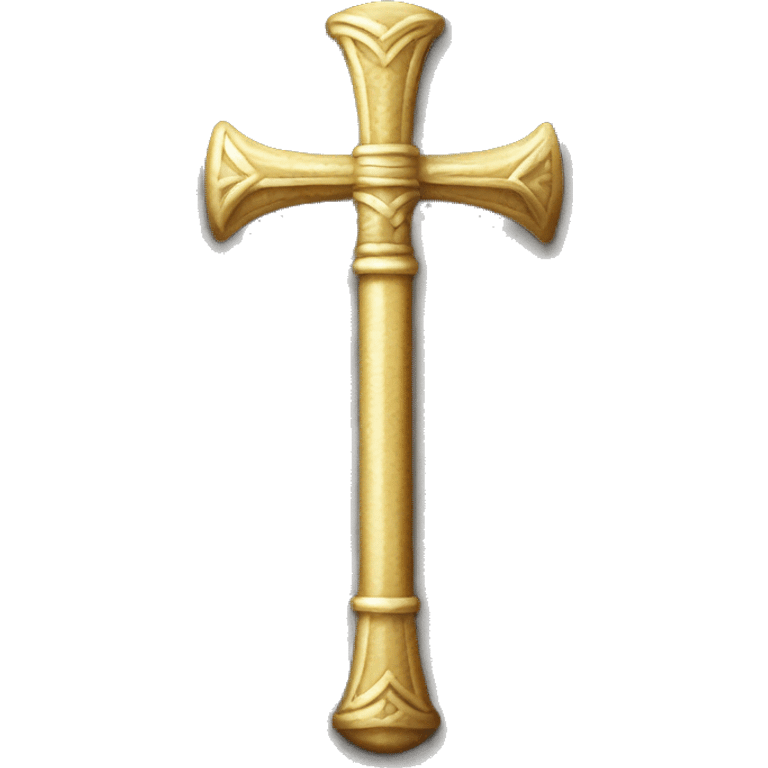 A Crosier (Bishop's staff) emoji