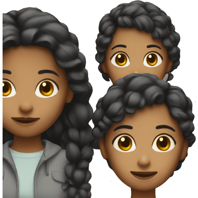 3 girls  emoji