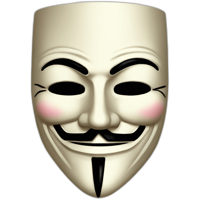 guy fawkes mask emoji