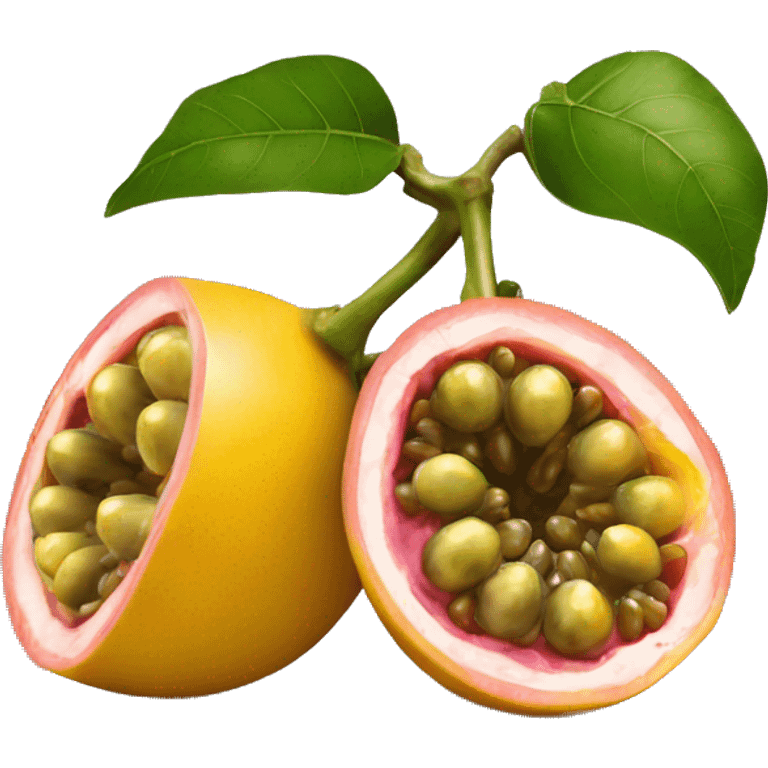 Passion fruit emoji