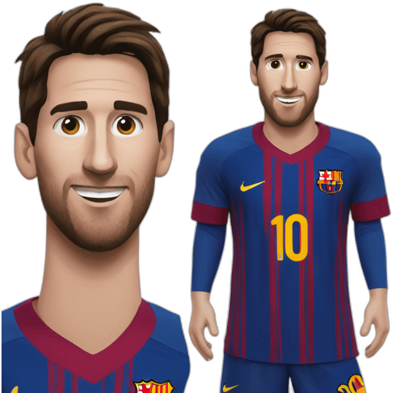 Barcelona messi emoji