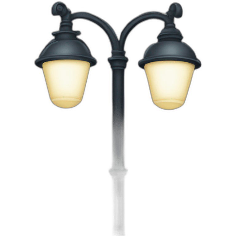 A whole street lamp emoji