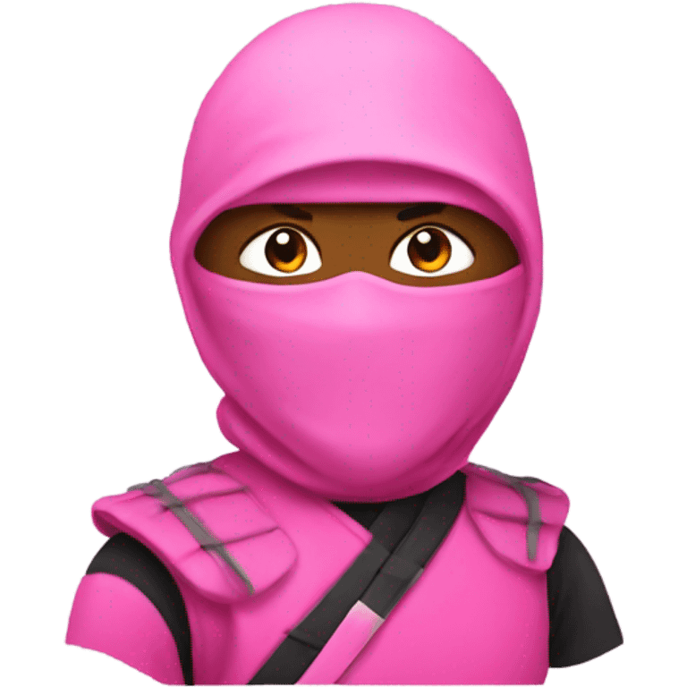 pink ninja  emoji