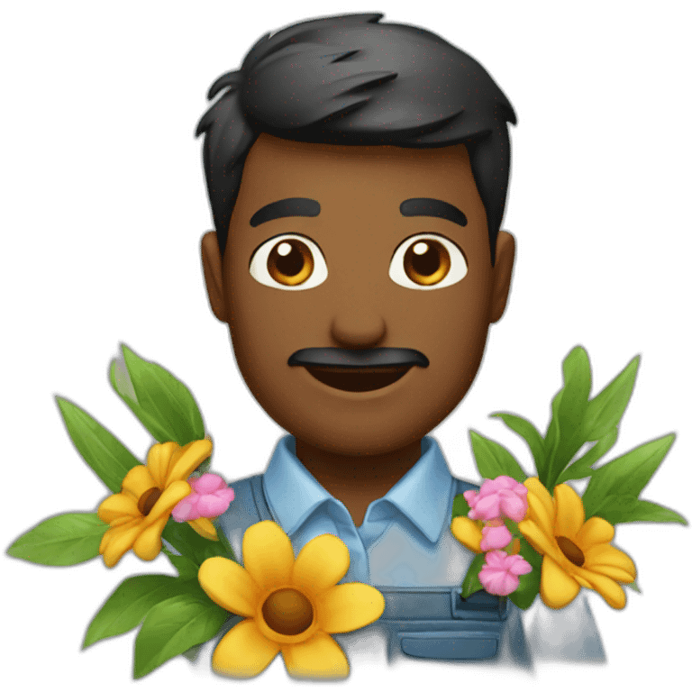 a florist emoji