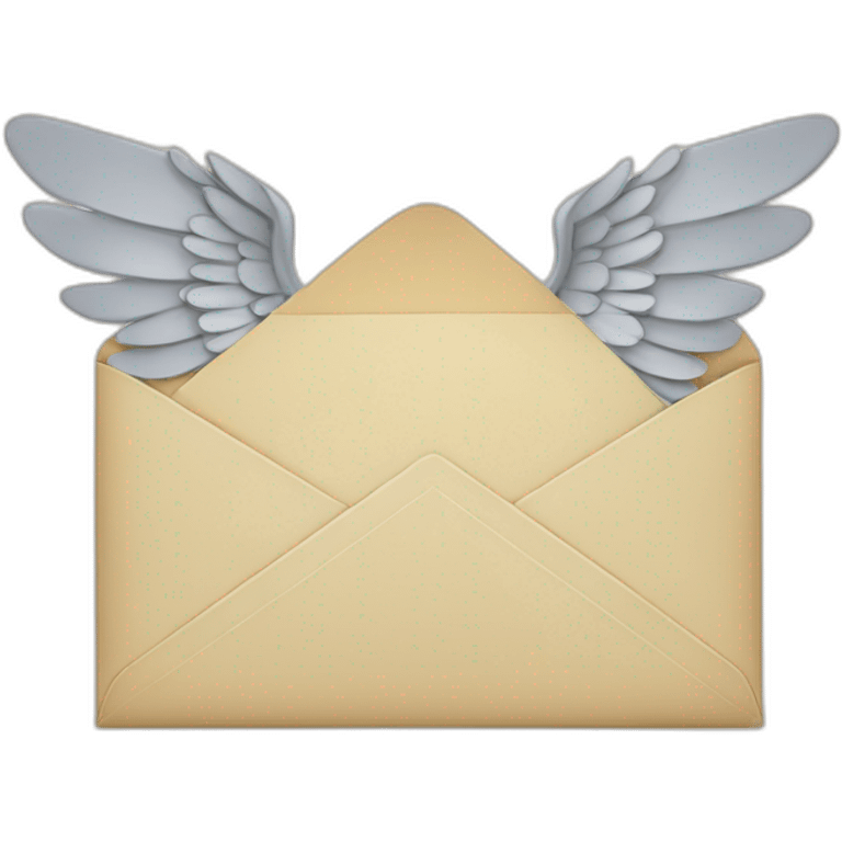 envelope with wings emoji