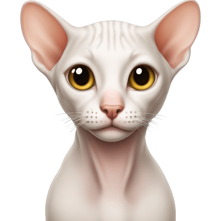 hairless cat emoji