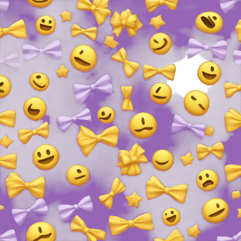 Aesthetic bow emoji