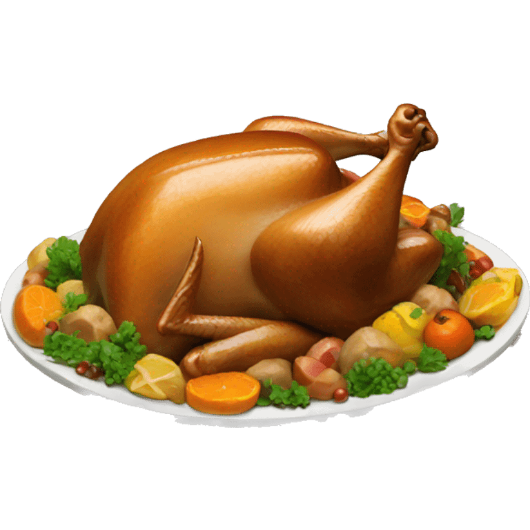 Turkey dinner emoji