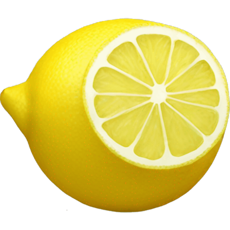 3D Lemon  emoji