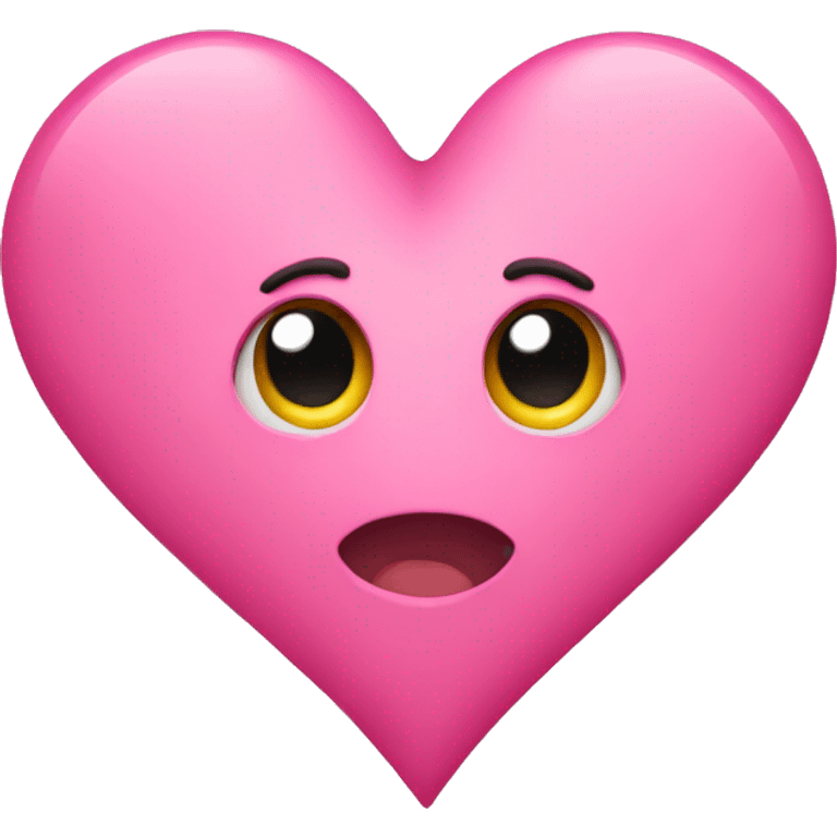 Pink heart emoji