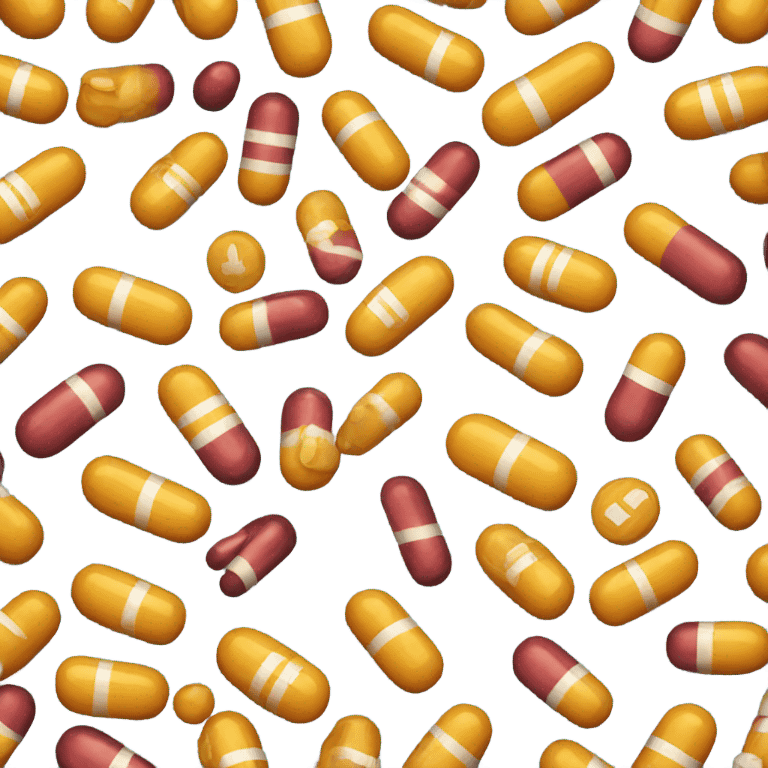 Happy pills emoji