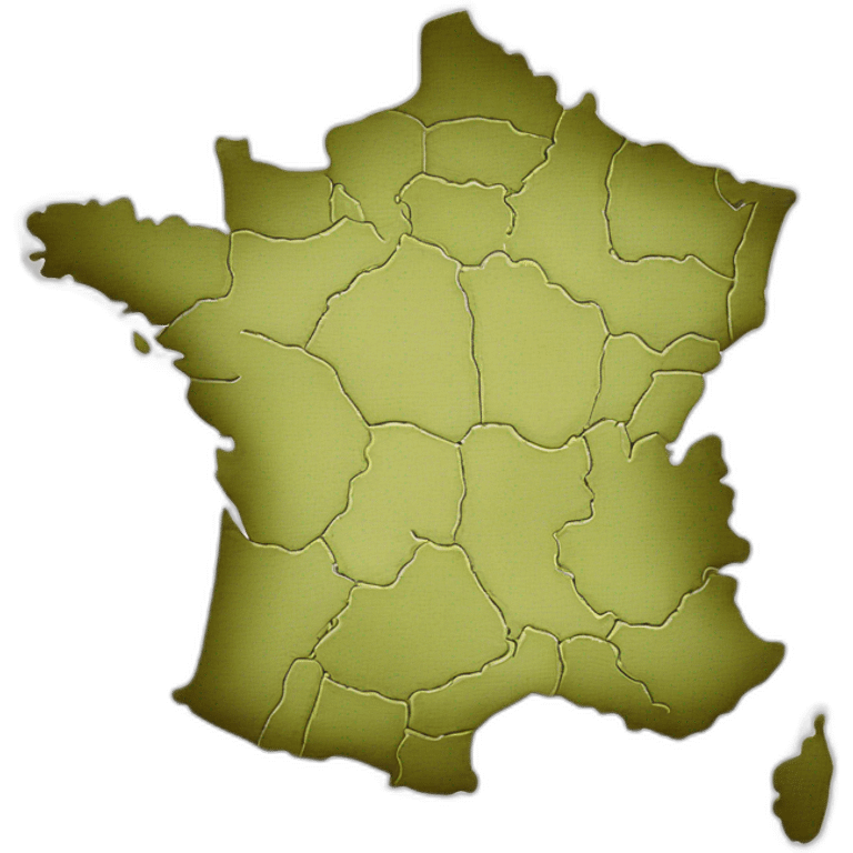 Carte de la France emoji