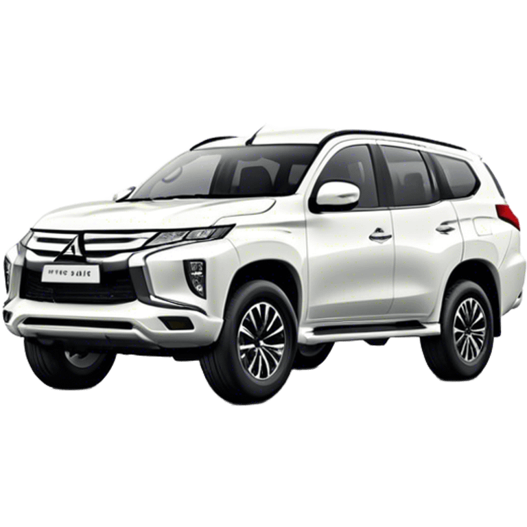 Mitsubishi Pajero sport - Mitsubishi (Model Year: 2021) (Iconic colour: White) emoji