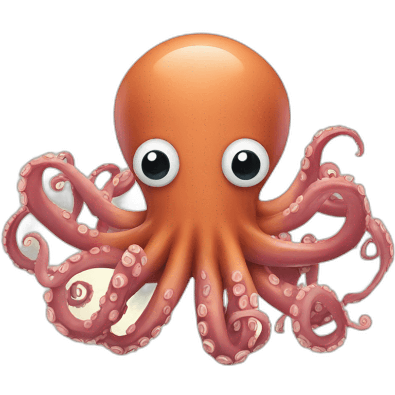 Octopus holding 7 sausages in its tentacleS emoji