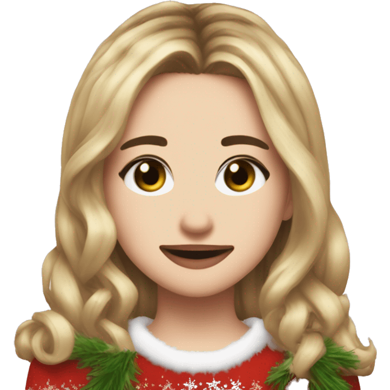 Christmas and Sabrina carpenter emoji