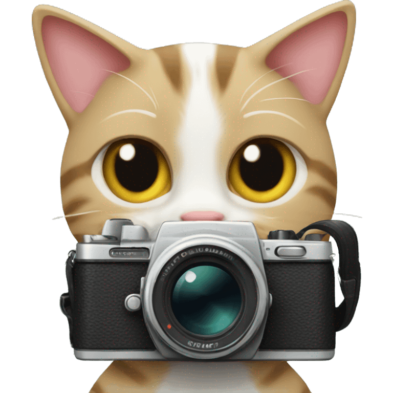 cat with camera emoji