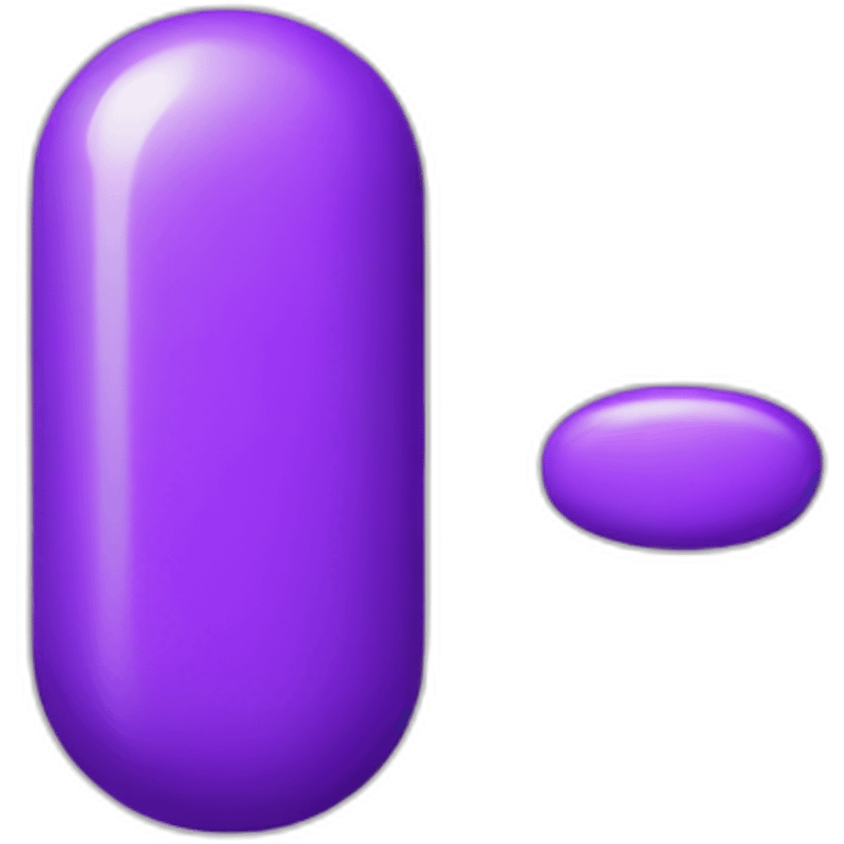 purple pill emoji