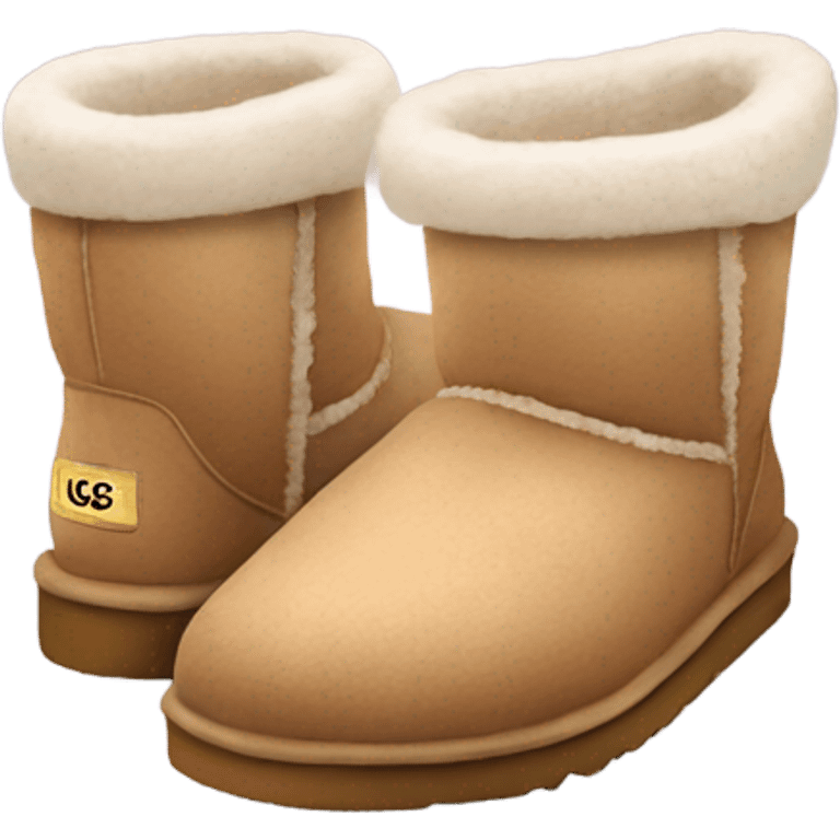 UGG slippers  emoji