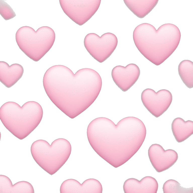 light pink heart emoji