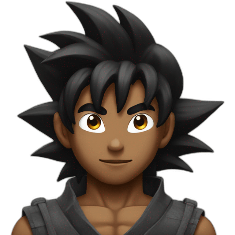 Black Goku emoji