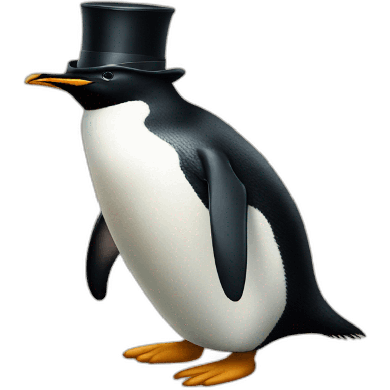 tophat-penguin emoji