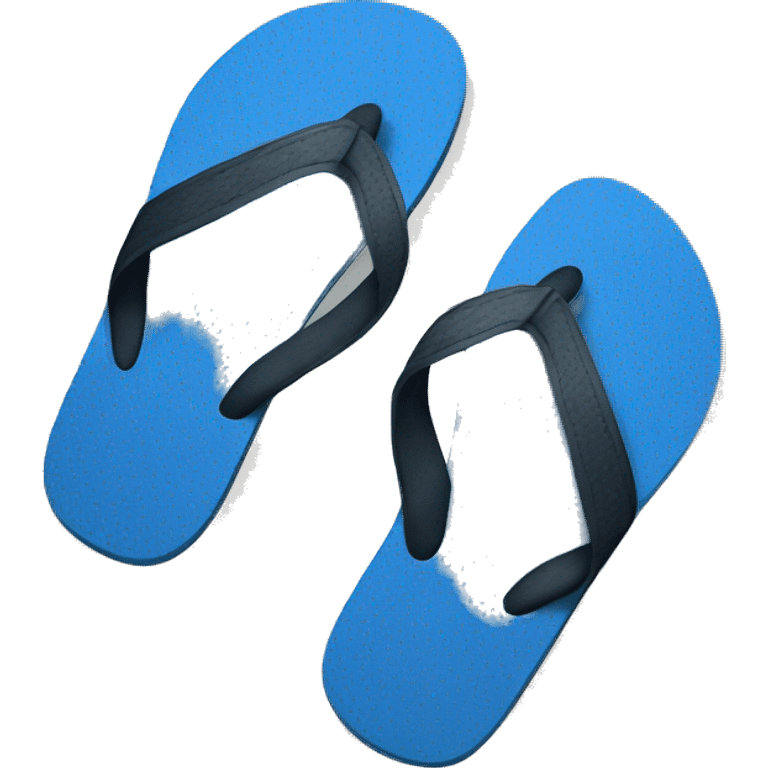 Blue flip flops emoji