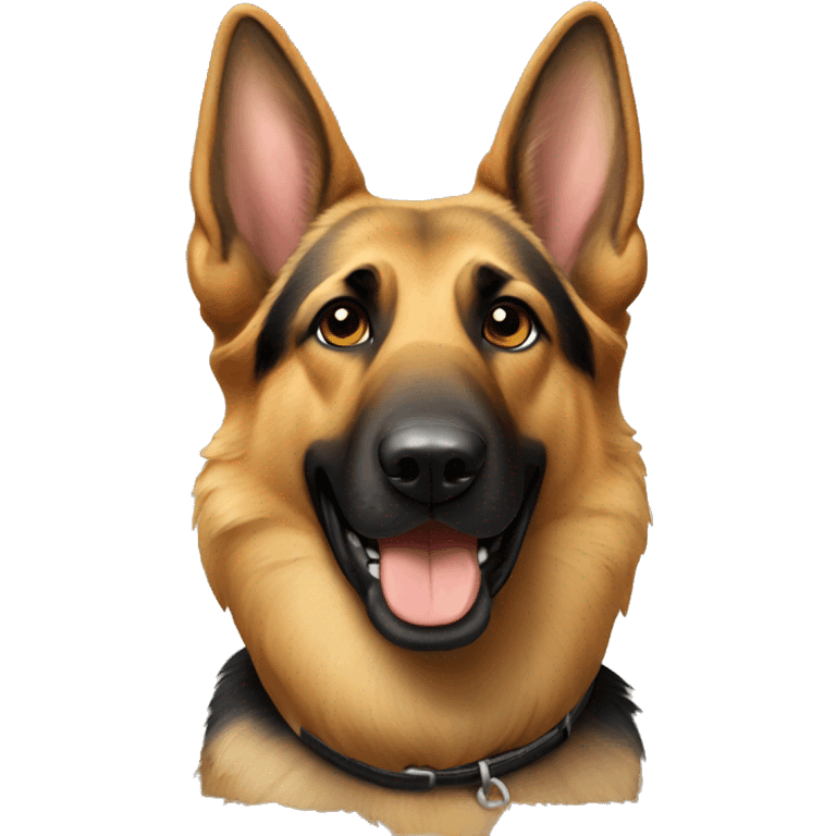 German shepherd  emoji