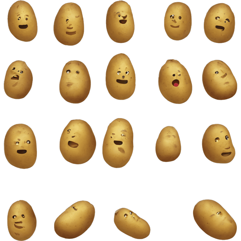 potato vegetable emoji