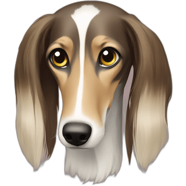 Saluki emoji