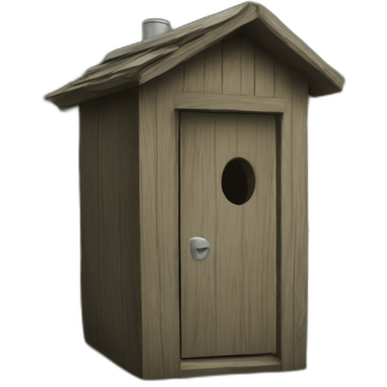 outhouse emoji