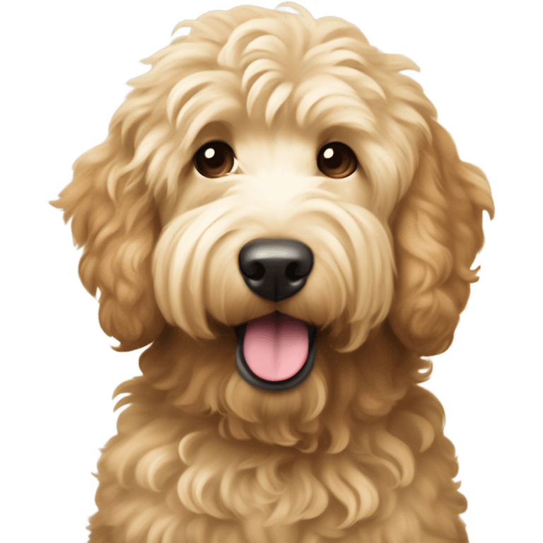 Goldendoodle  emoji