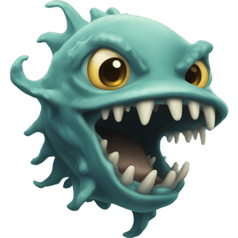 Ocean monster emoji