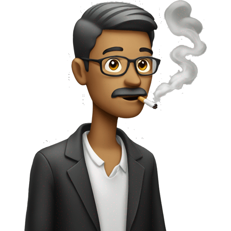 Person smoking emoji