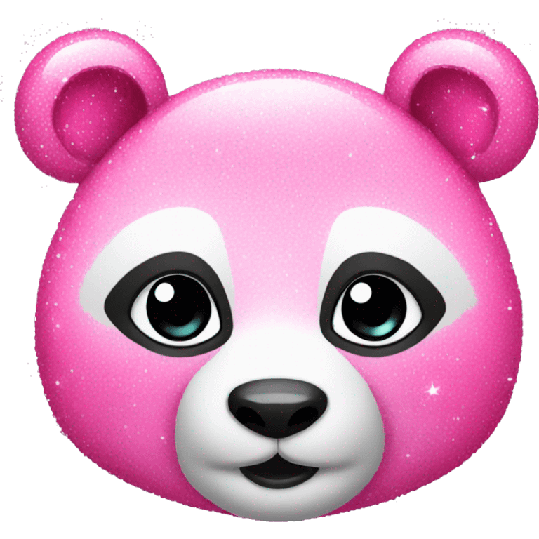 Sparkling Pink panda  emoji