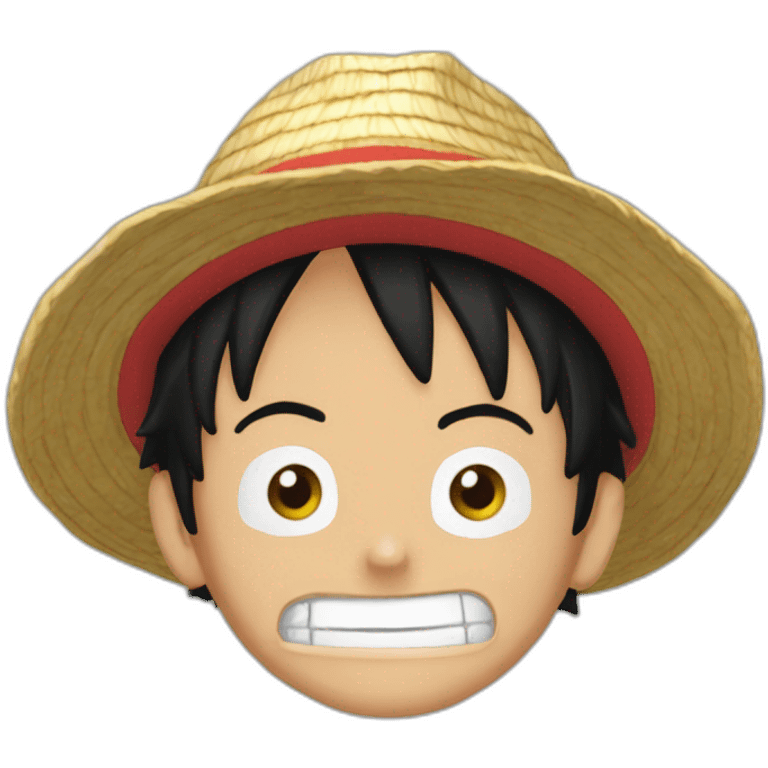 Luffy qui ne sais pas emoji