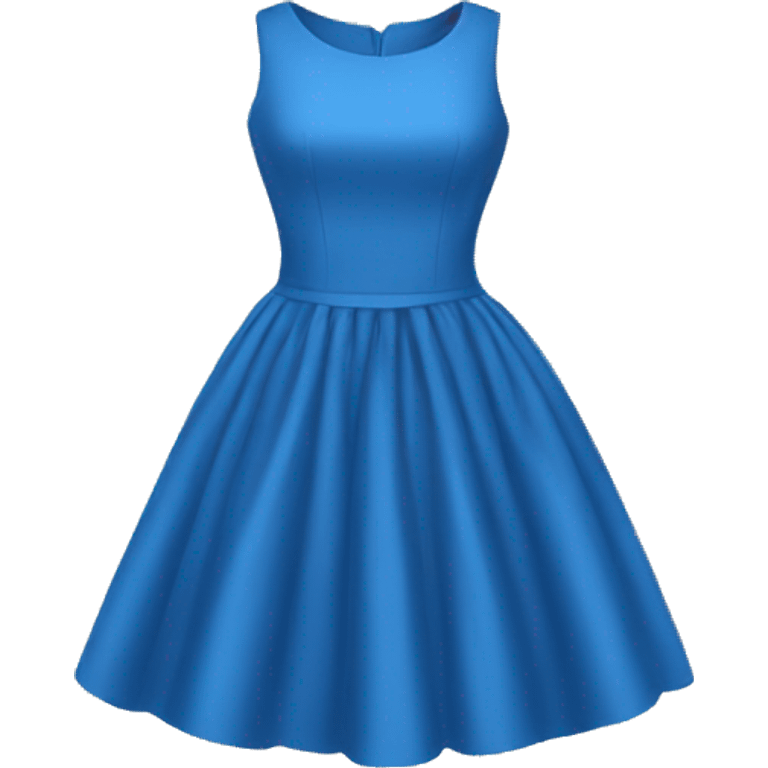 blue dress emoji