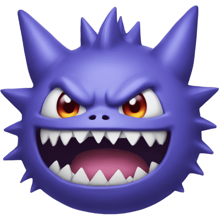 Blue  gengar  emoji