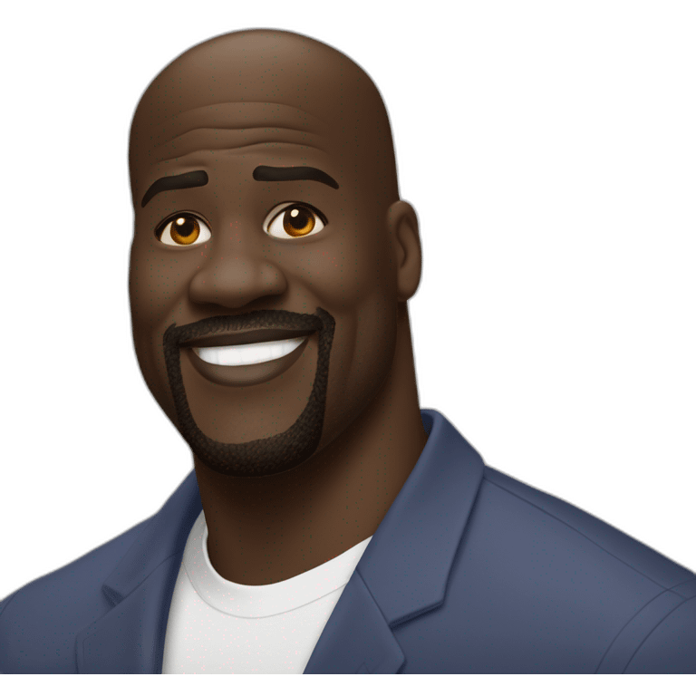 Shaquille-o’neal-bisous emoji