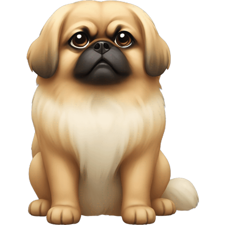 Pekingese dog emoji