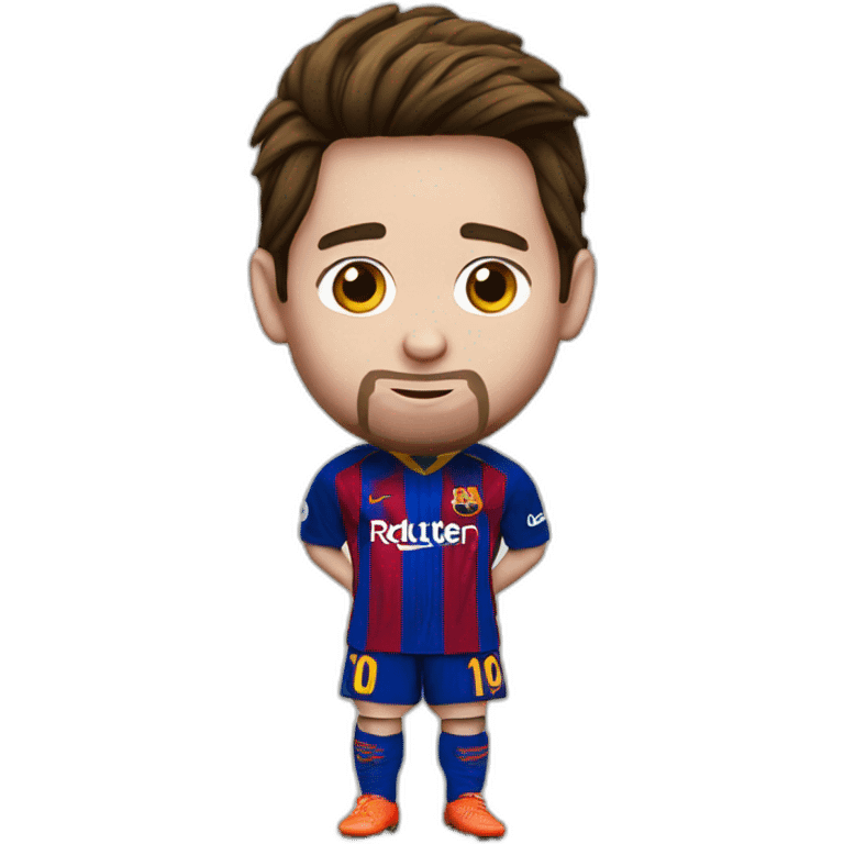 Messi ballon d'or emoji