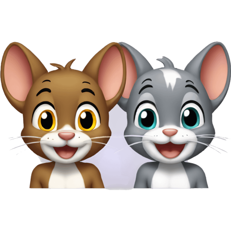 Tom and jerry emoji