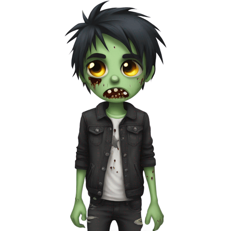 boy Emo zombie emoji