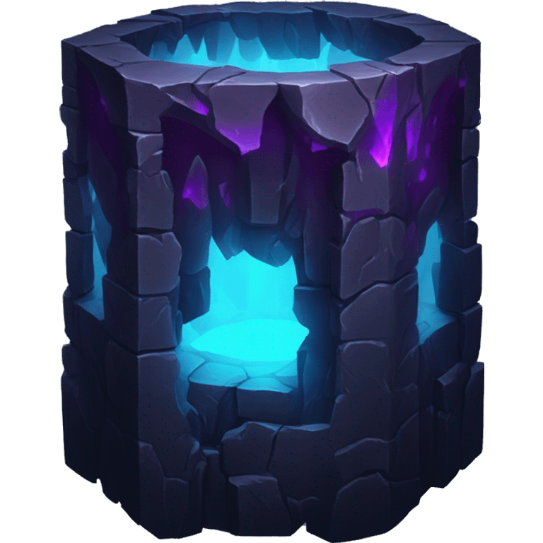 Nether Portals obsidian emoji