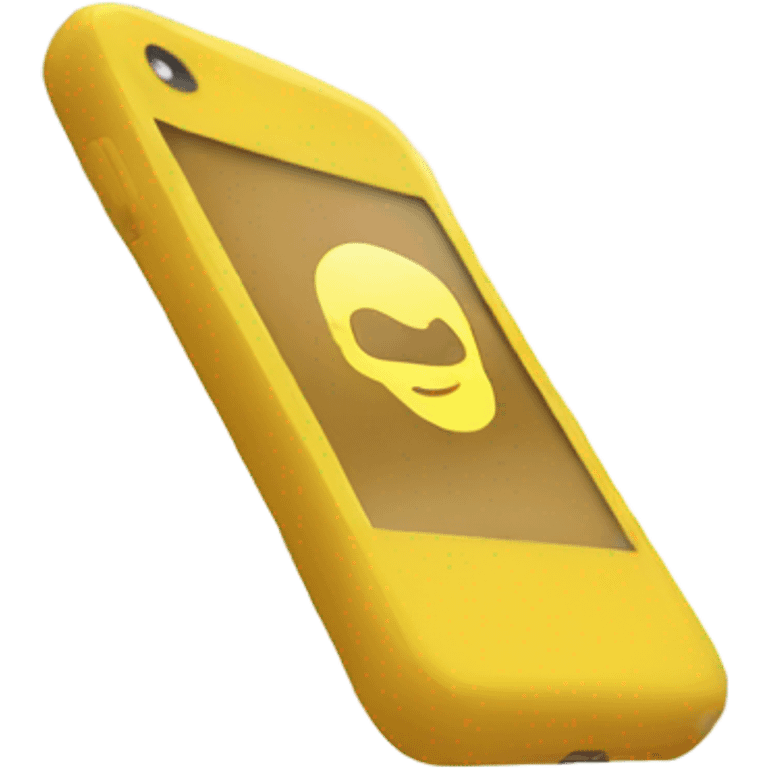 A running phone emoji