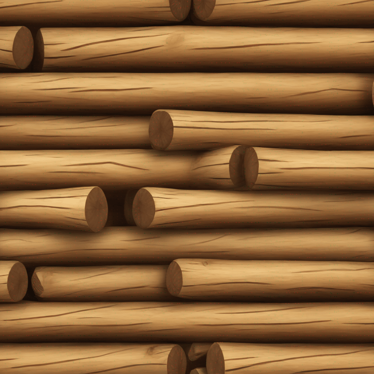 long wooden logs emoji