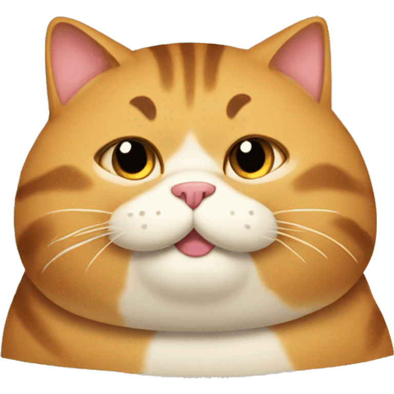 Fat cat  emoji