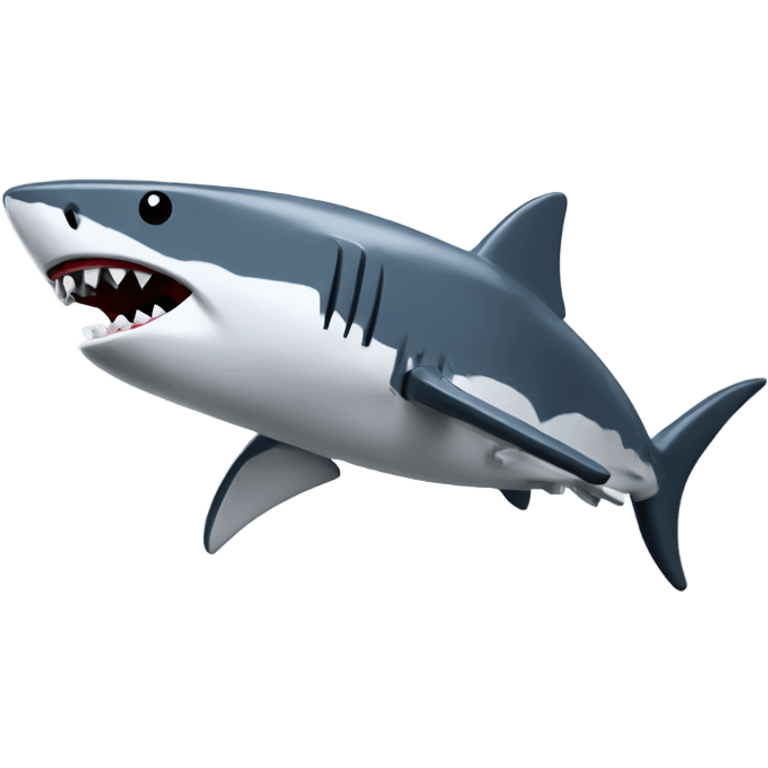 Lego shark emoji