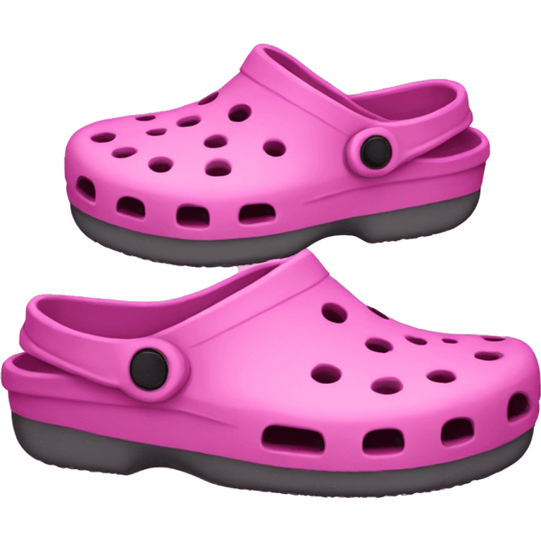 pink crocs  emoji