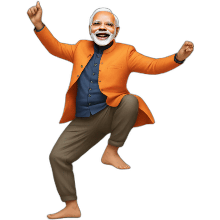 Modi dancing  emoji