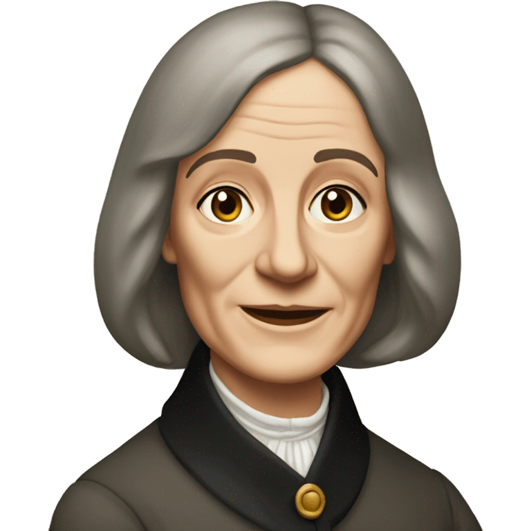 George Eliot (real name Mary Ann Evans) british writer emoji